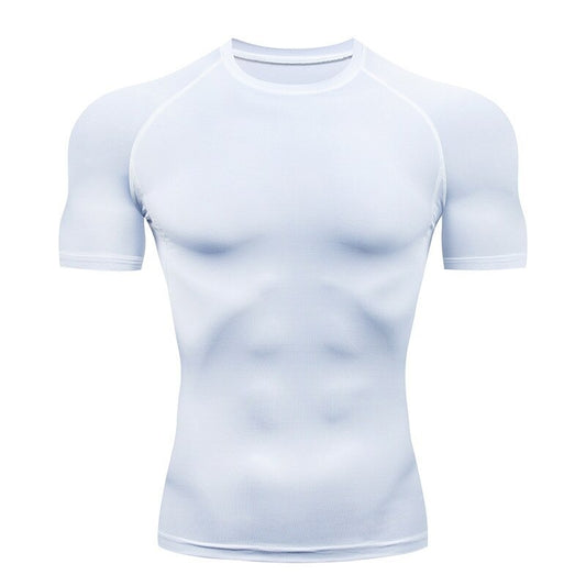 Compression Shirts Men's Long Sleeve Athletic Moisture - Temu Canada